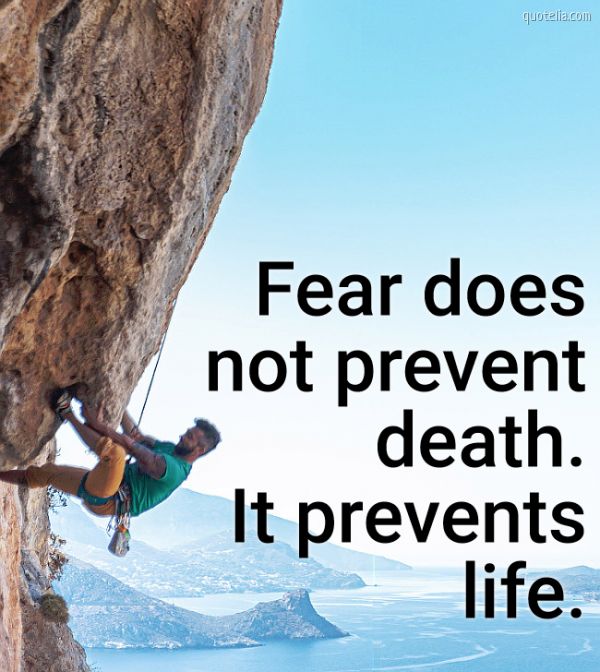 Life is fear